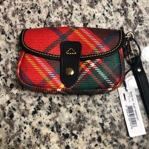 Brand new Dooney & Bourke flap wristlet